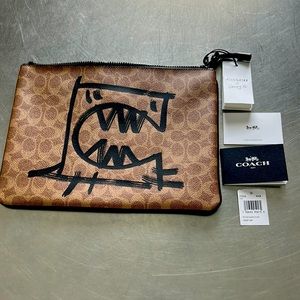 Coach Leather IPad Case